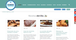 Desktop Screenshot of cocinerosargentinos.com