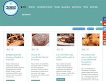 Tablet Screenshot of cocinerosargentinos.com